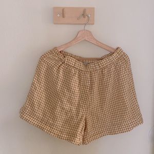 Everlane 100% linen shorts
